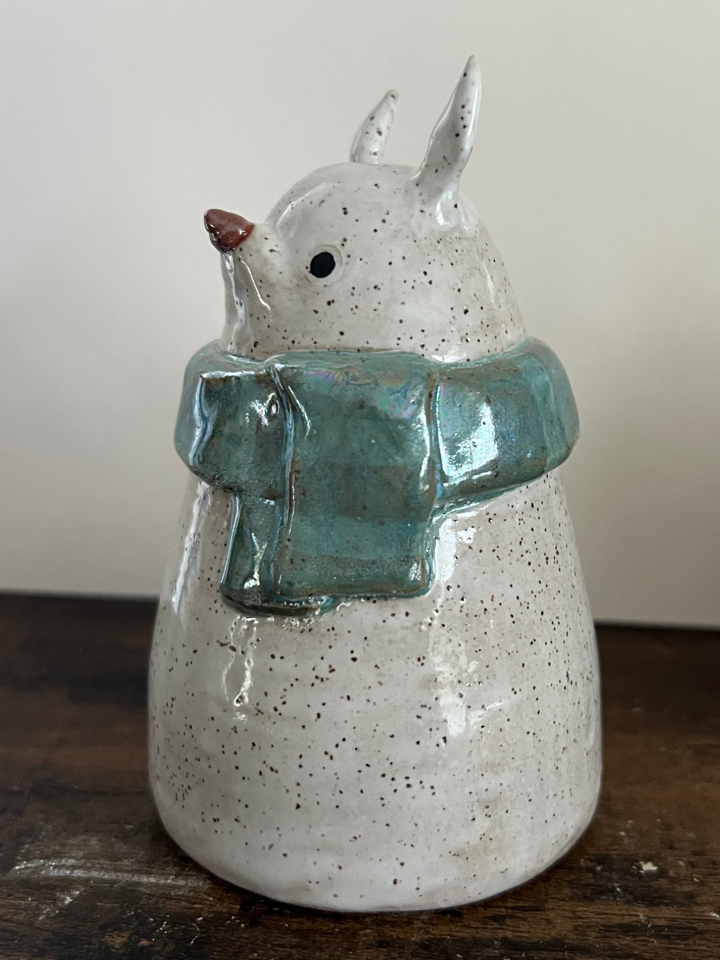 Snowflake Totoro Figurine