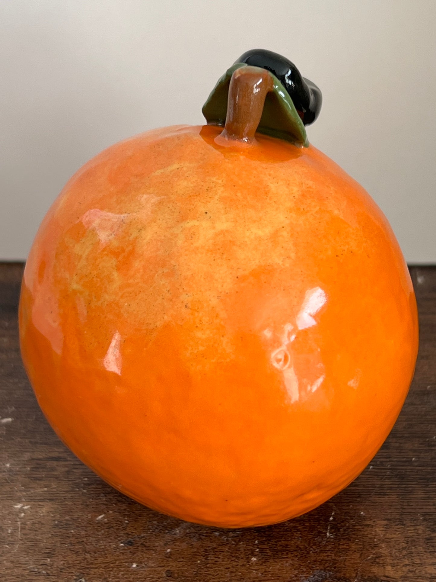 Sleepy Orange Sculpture