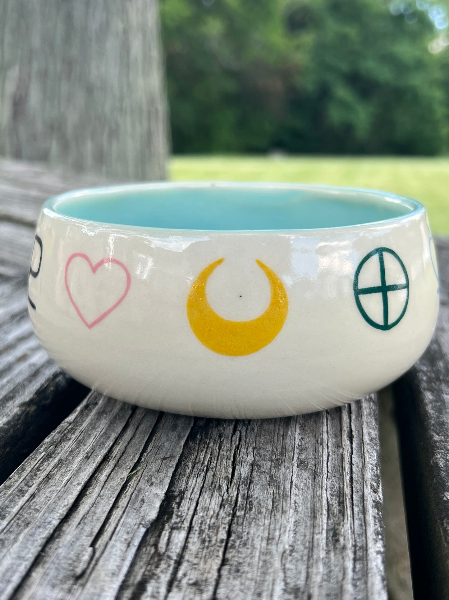 Blue Symbols Bowl