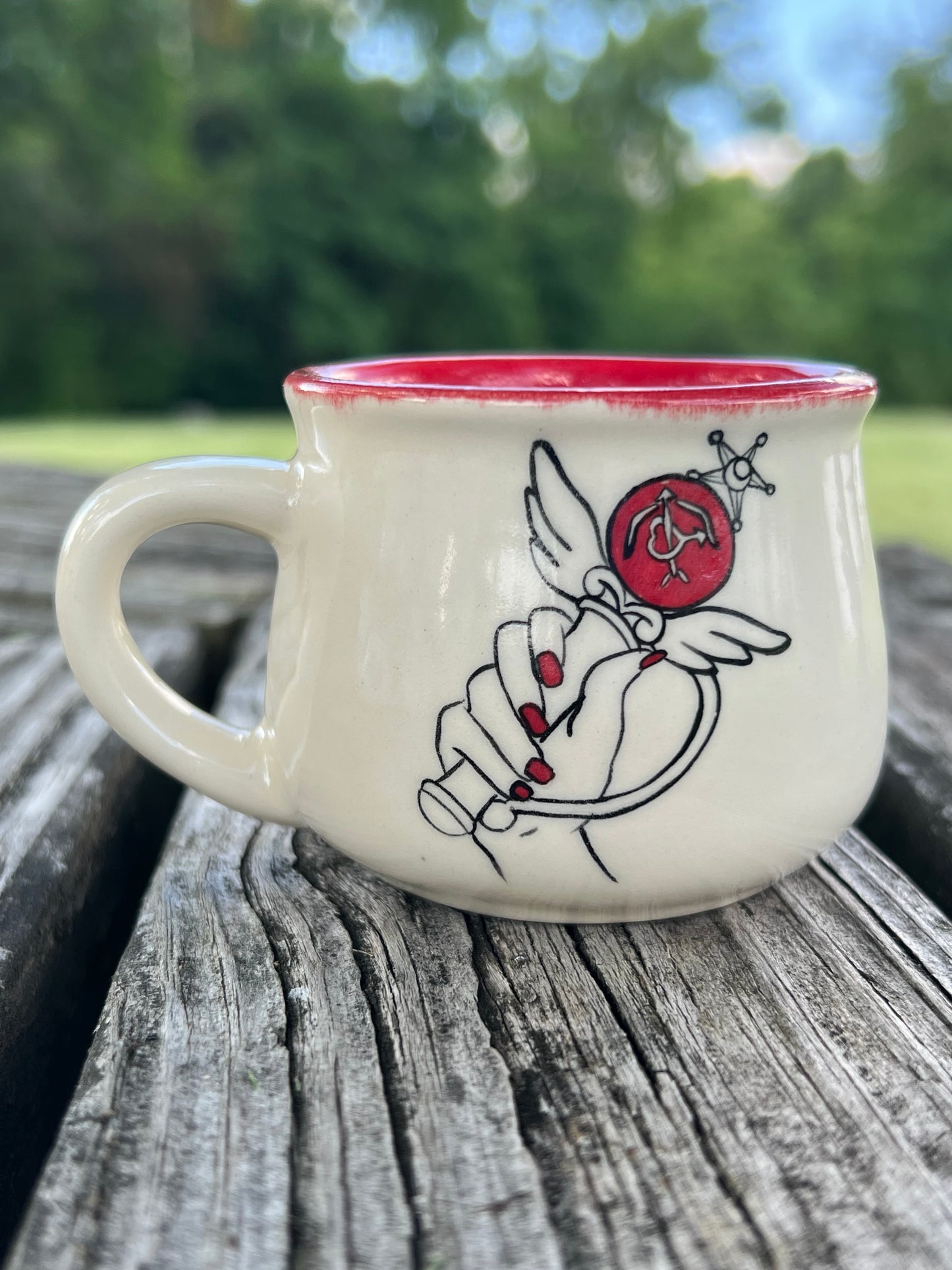 Mars Wand Mini Mug