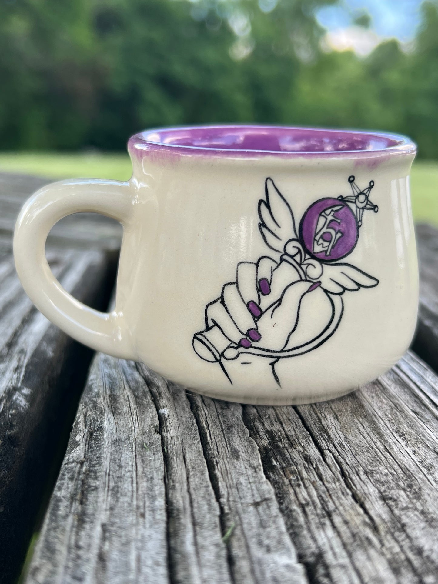 Saturn Wand Mini Mug