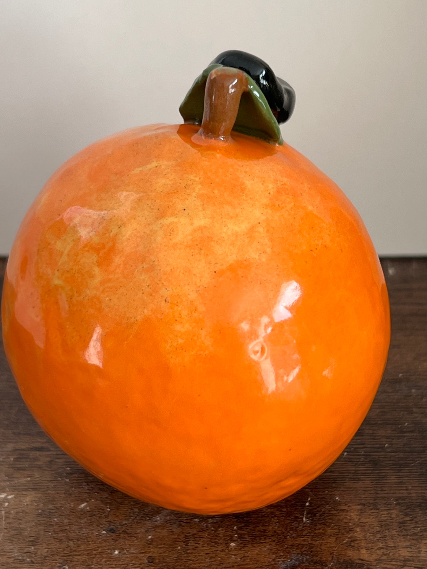 Sleepy Orange Sculpture