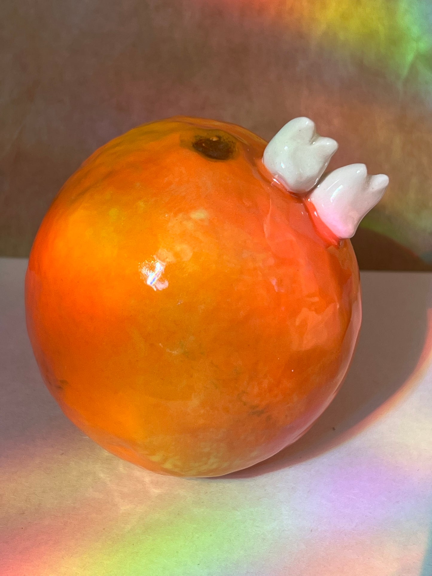 Loving Orange Sculpture