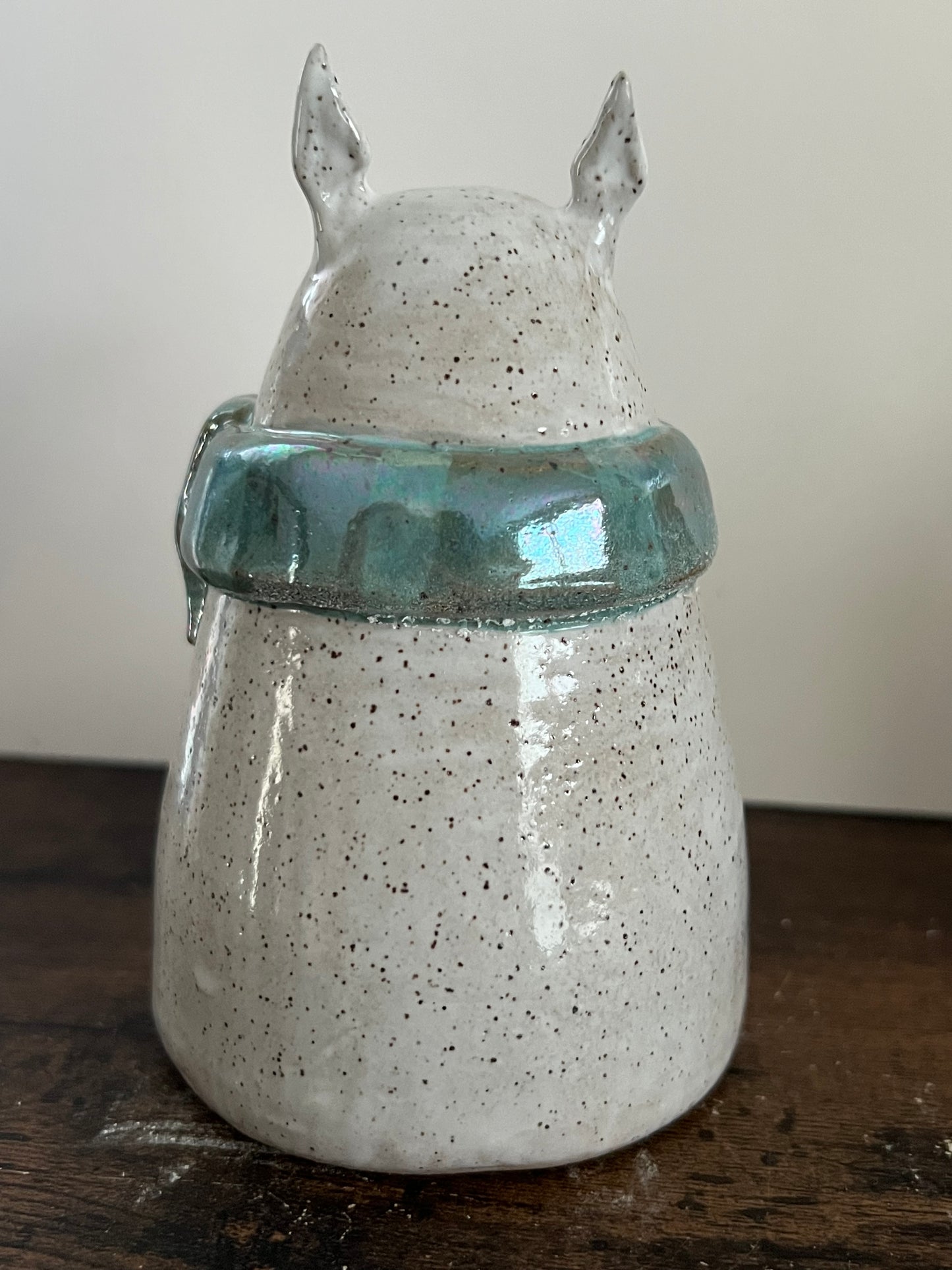 Snowflake Totoro Figurine