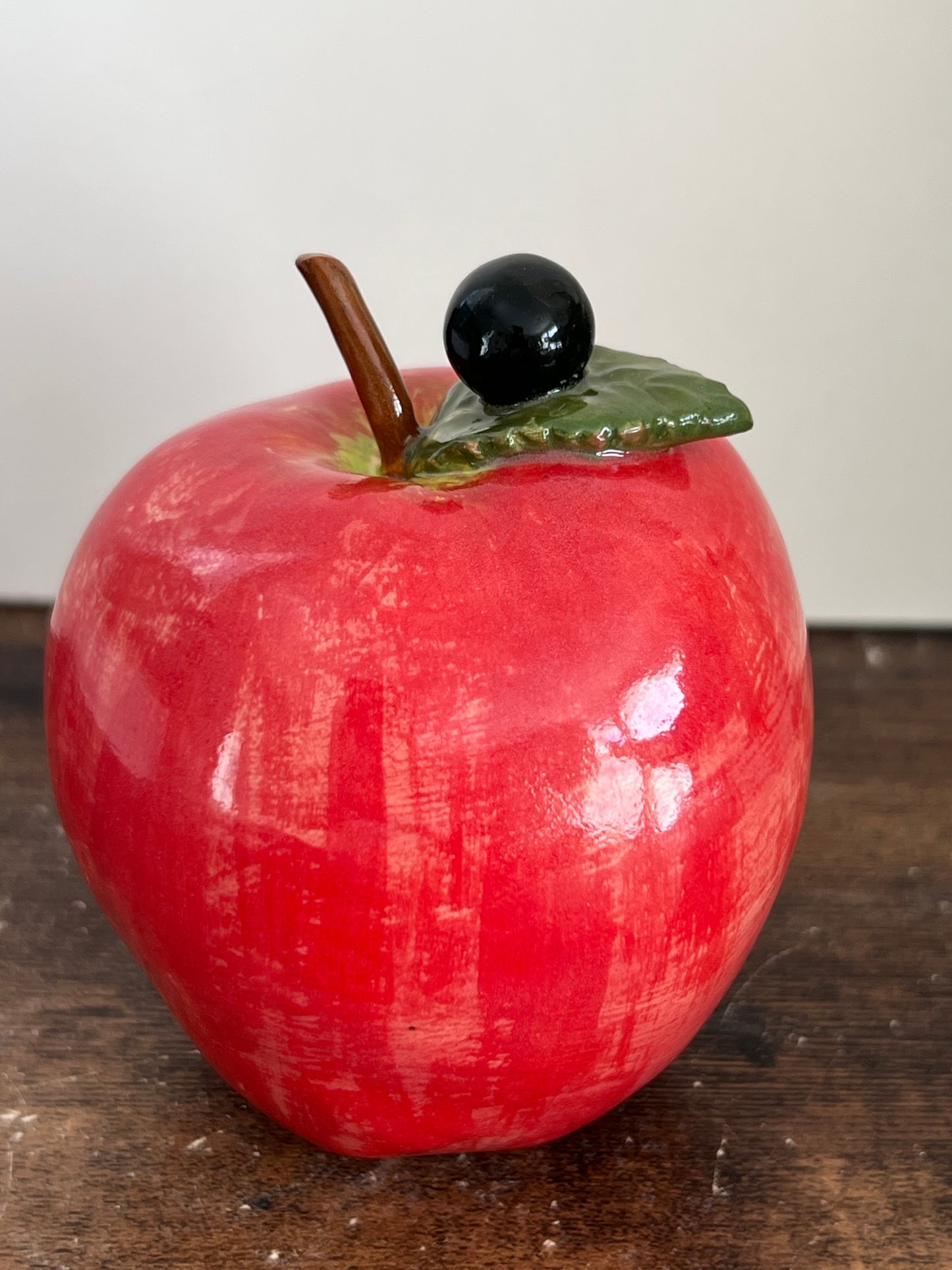 Soot Apple Sculpture
