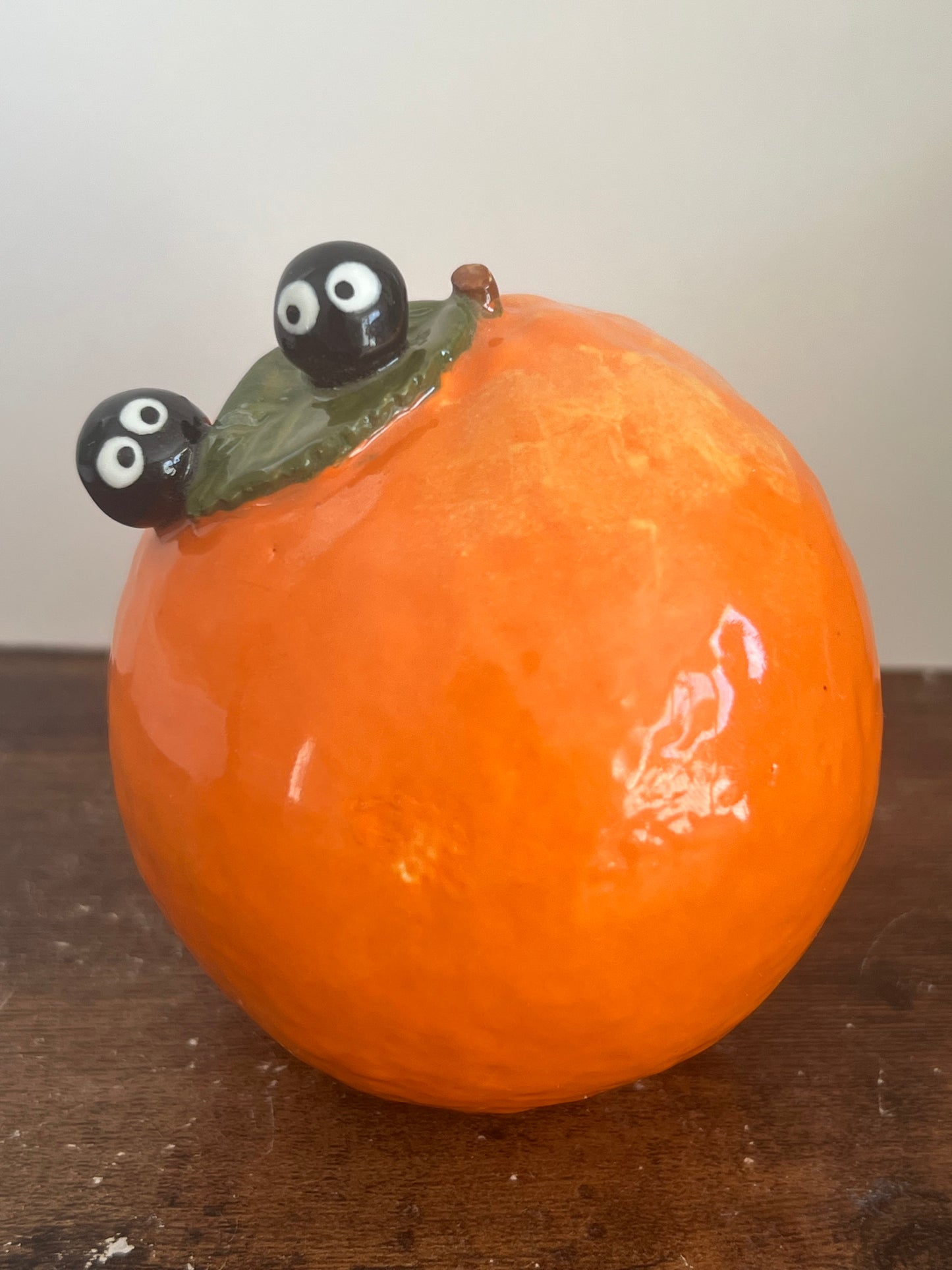 Soot Orange Sculpture