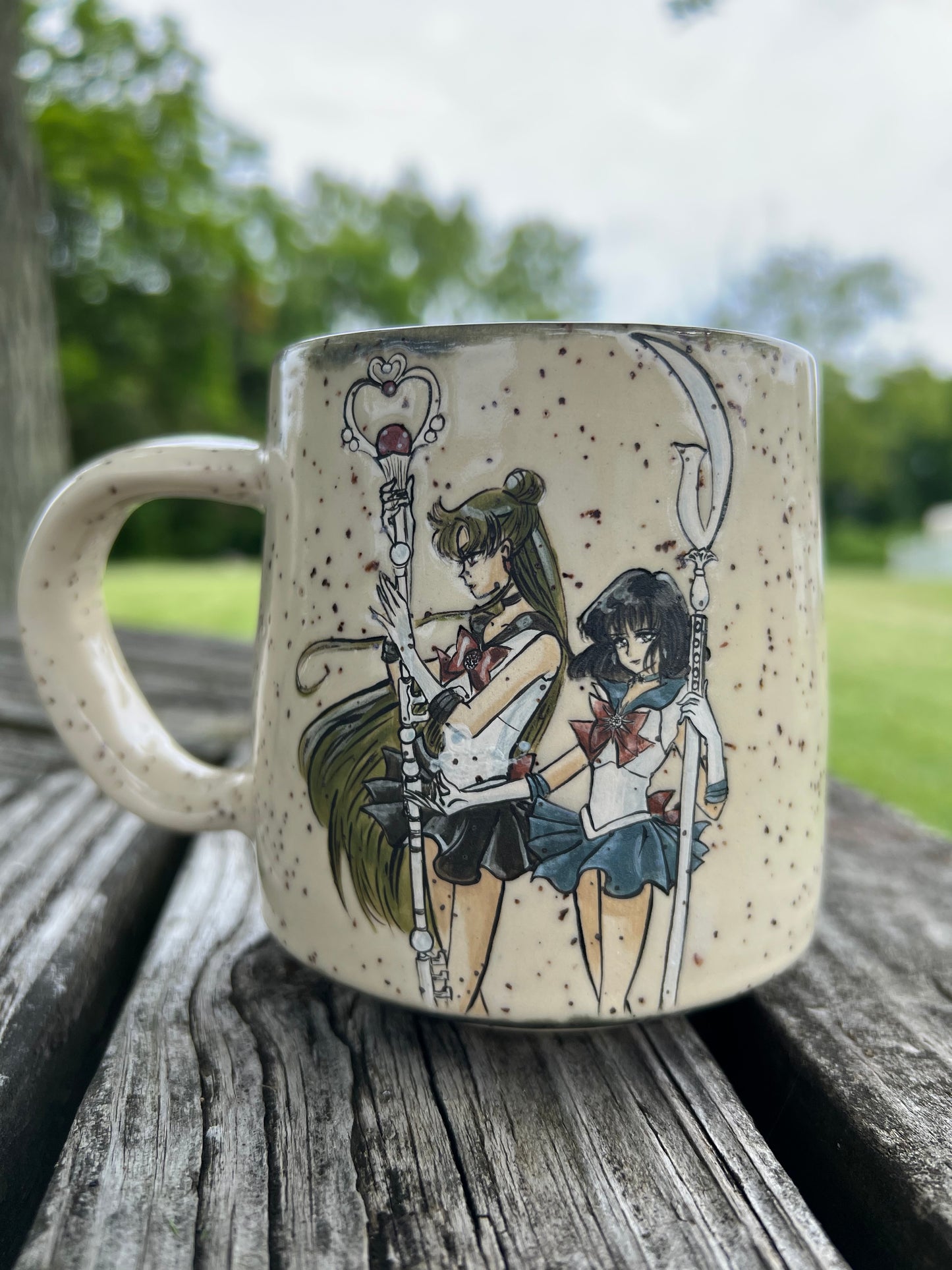 Pluto & Saturn Mug