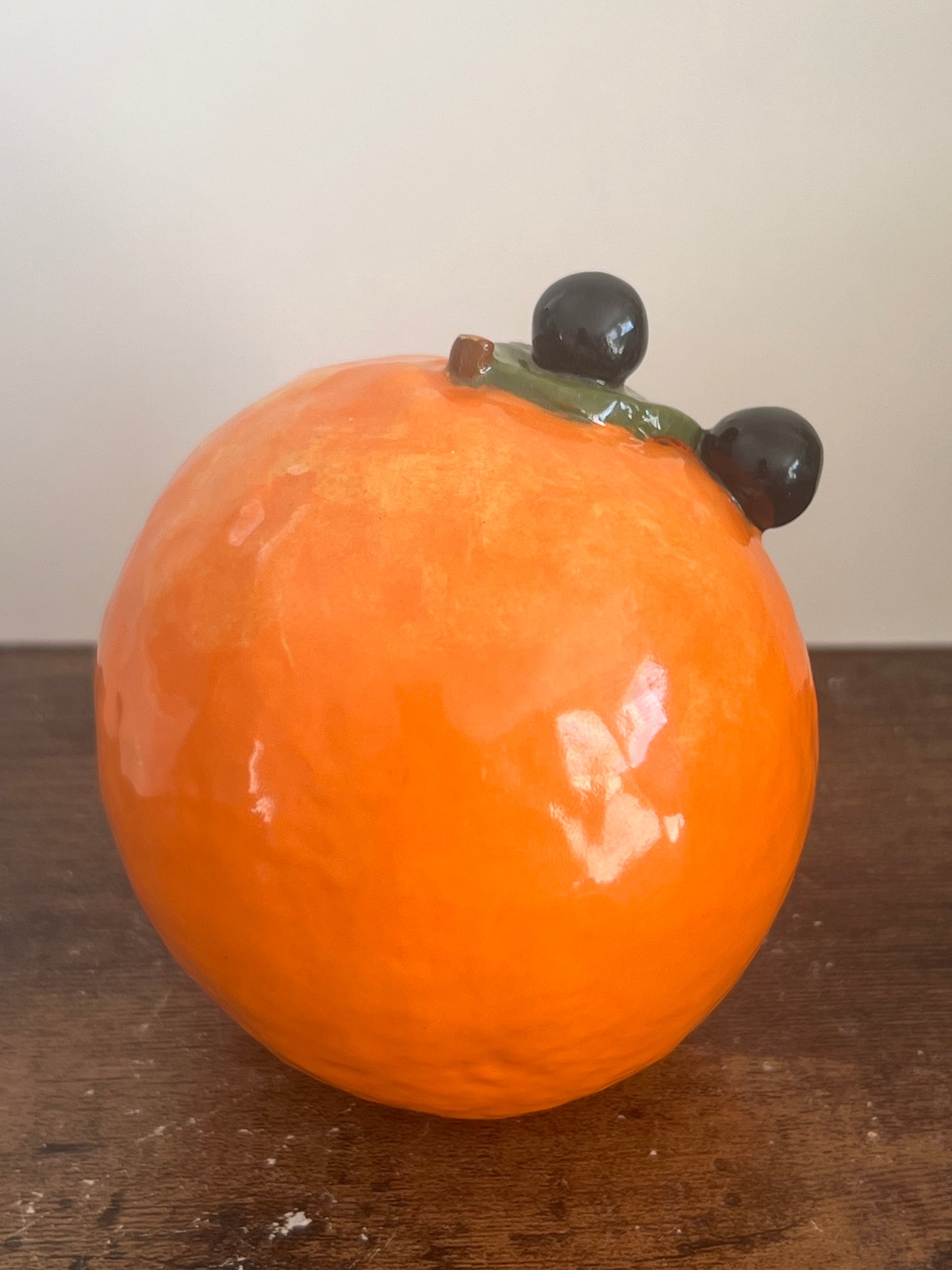 Soot Orange Sculpture